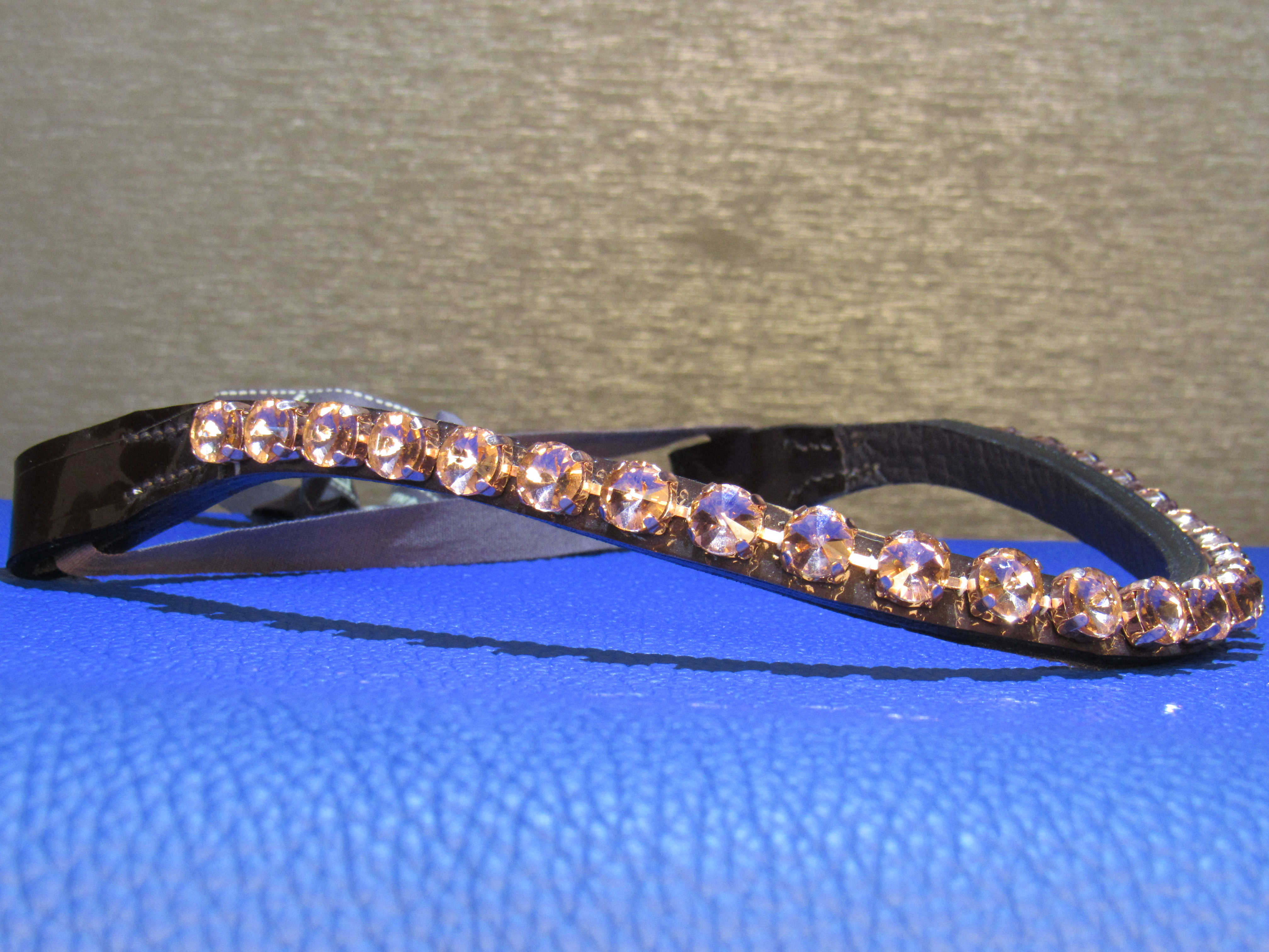 Custom Browband : Princess Peach - 16.5"