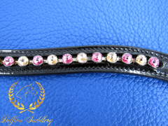 Custom Browband : Rose Gold - 15.5"