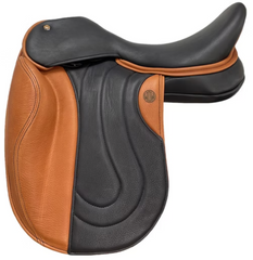 WOW Giant, High, Fixed-Block Dressage Saddle with Soft-Knee Option