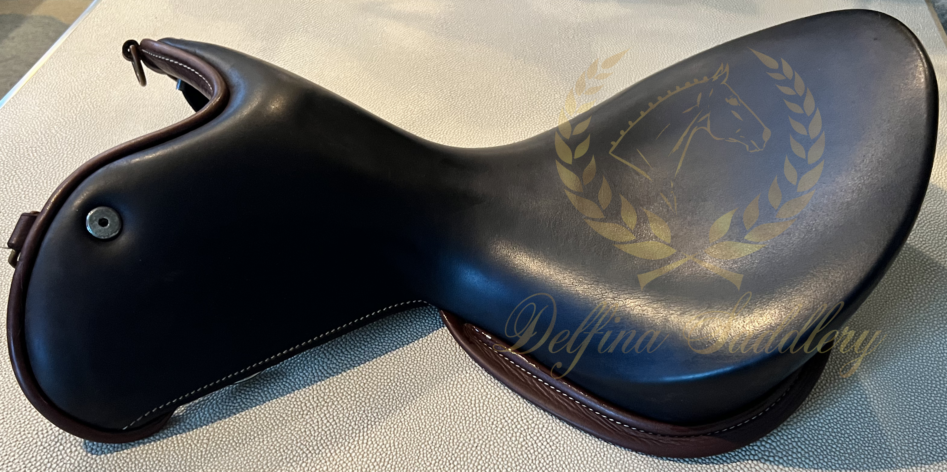 17" WOW Custom (Elite) Competitor Dressage Movable Block Saddle