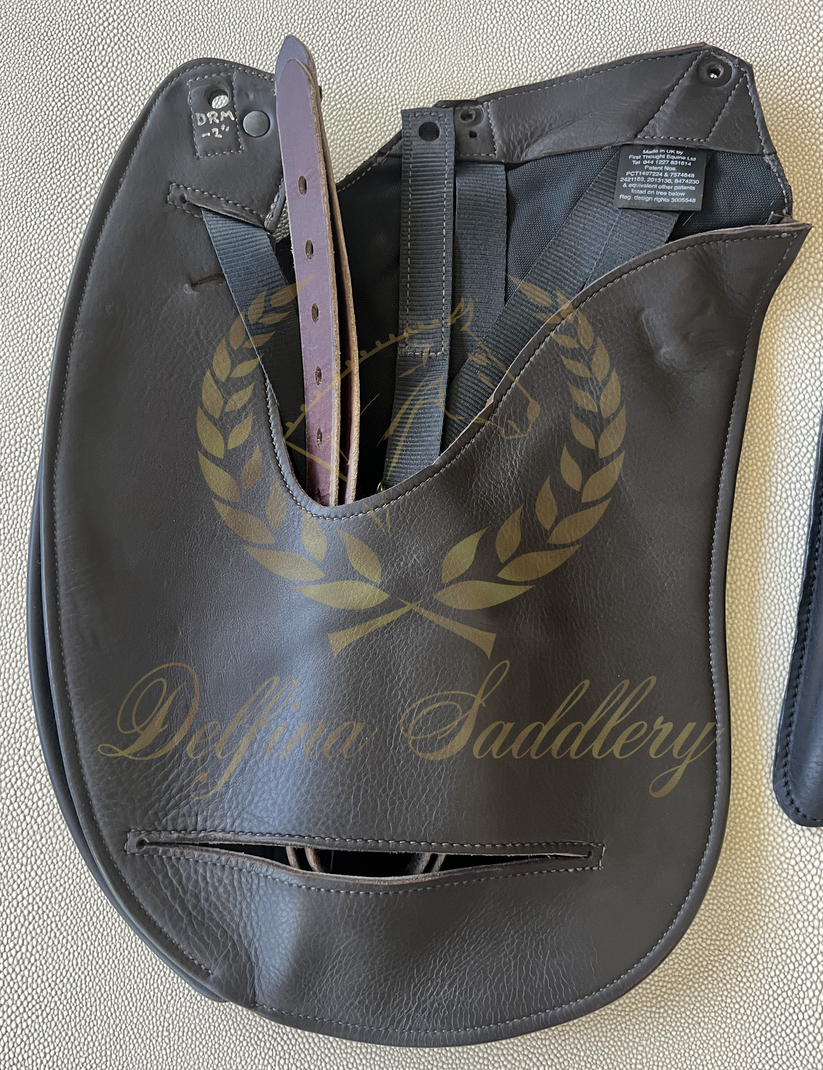 17" WOW Custom (Elite) Competitor Dressage Movable Block Saddle