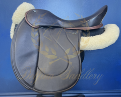 17" WOW Custom (Elite) Competitor Dressage Movable Block Saddle