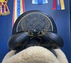 17.5" Custom Saddlery Icon Coda W / 26 / Full Buffalo **Wool Flocked**