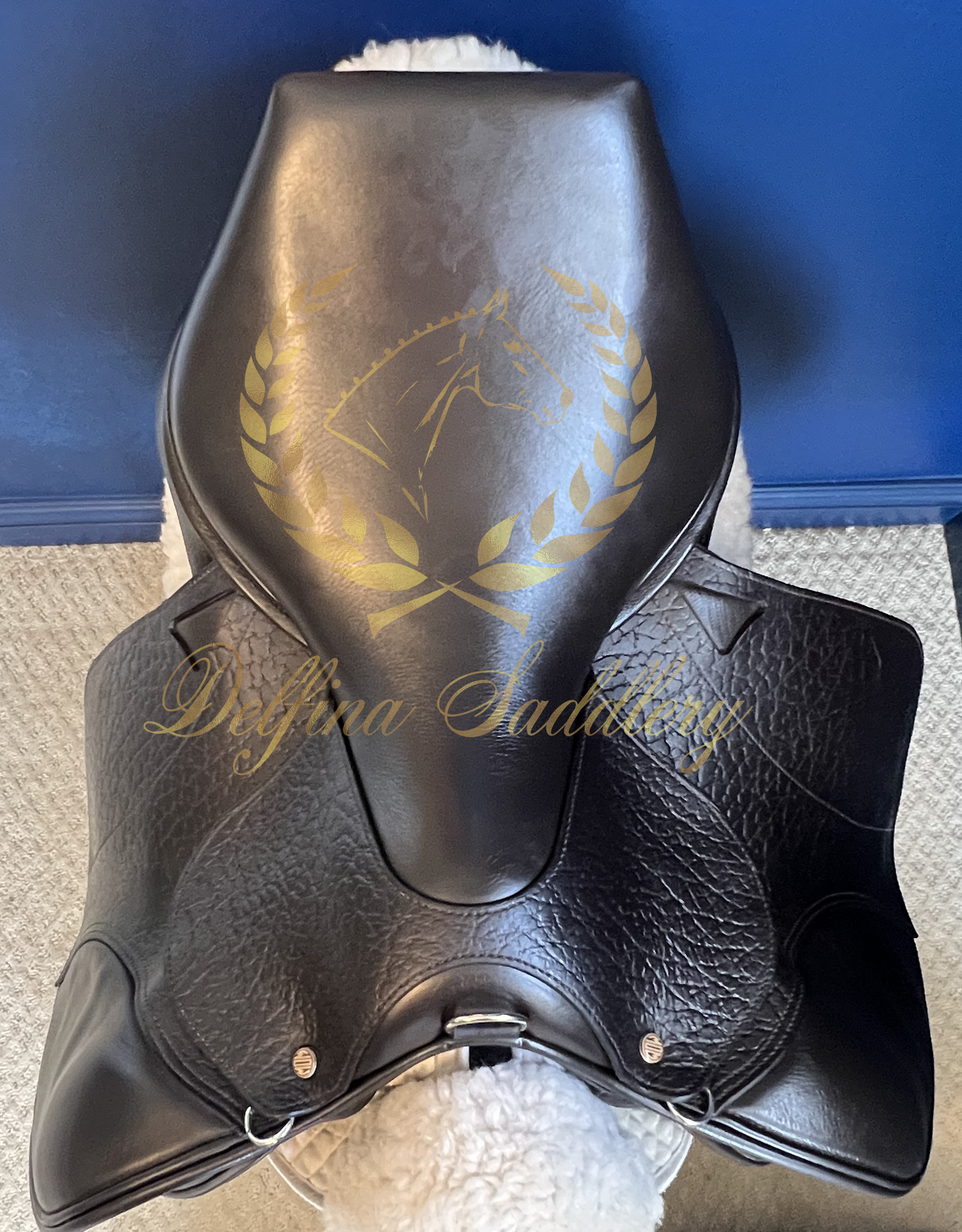 18" WOW DMK Show Jumping Dual-Flap Saddle