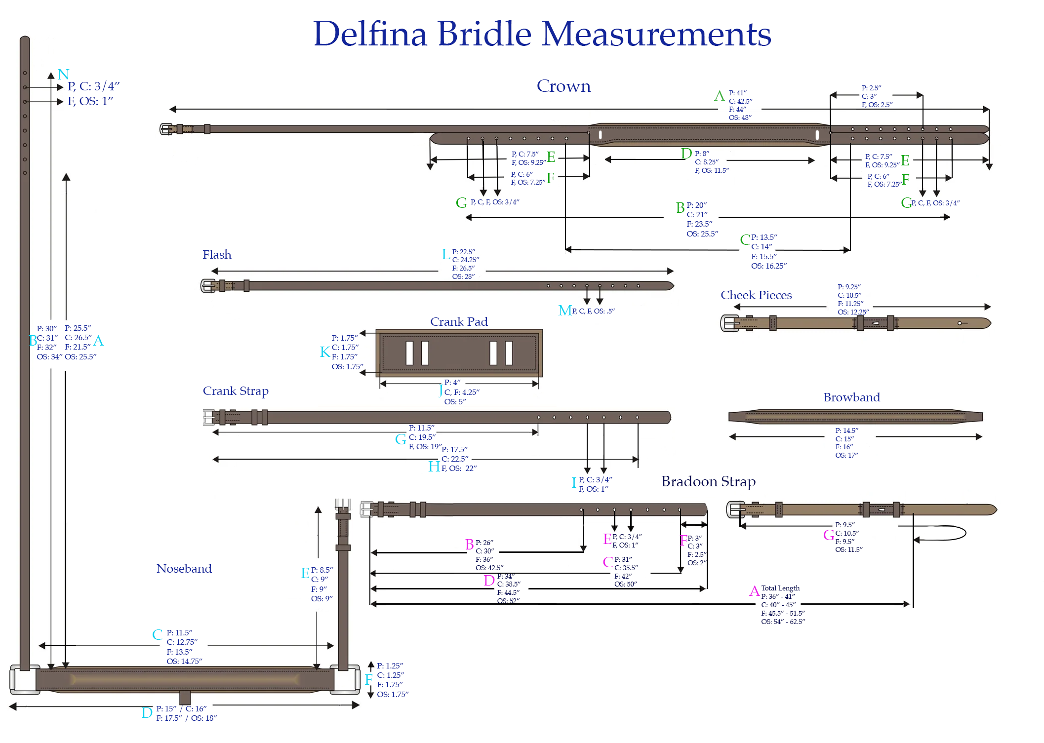 Delfina Aachen Bridle - Crystal & Wire Dutch Drop Dressage Bridle