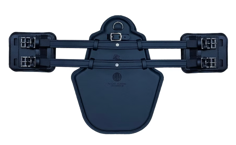 WOW FreeSpace Short Stud Girth - Leather - Double Buckles