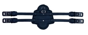 wow freespace dressage girth single padded buckle guards