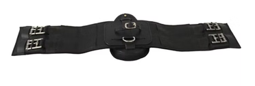 WOW Elegance Girth - Leather - Sternum Plate