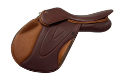 Standard Fixed Block Jump Saddle with LCB cantle detail