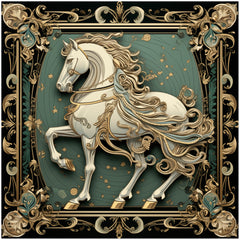 Nouveau artistic horse